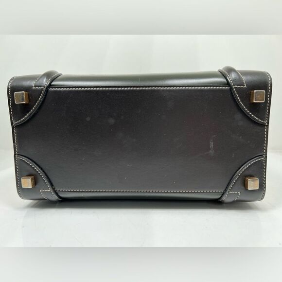 CELINE Smooth Calfskin Nano Tri-Color Luggage - Picture 7 of 16